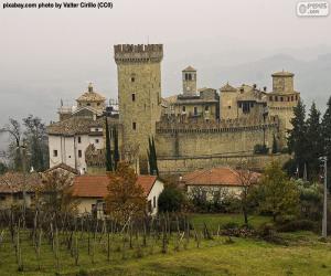 Puzzle Κάστρο Vigoleno, Ιταλία